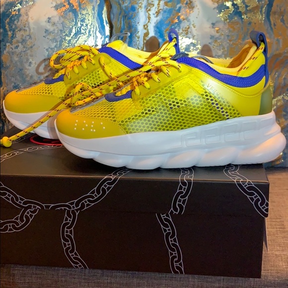 BNIB Versace Chain Reaction Sneakers - Picture 3 of 8